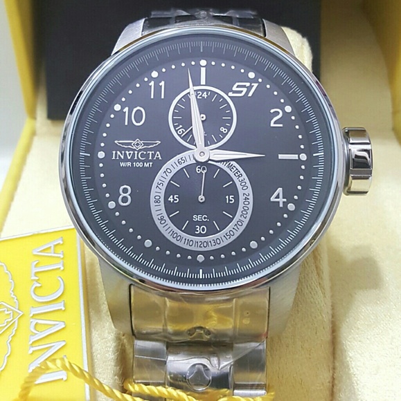 (1 LEFT IN STOCK)New Invicta S1 stainless watch.